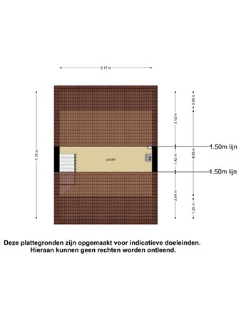 Floorplan - De Beukums 10, 5283 XC Boxtel